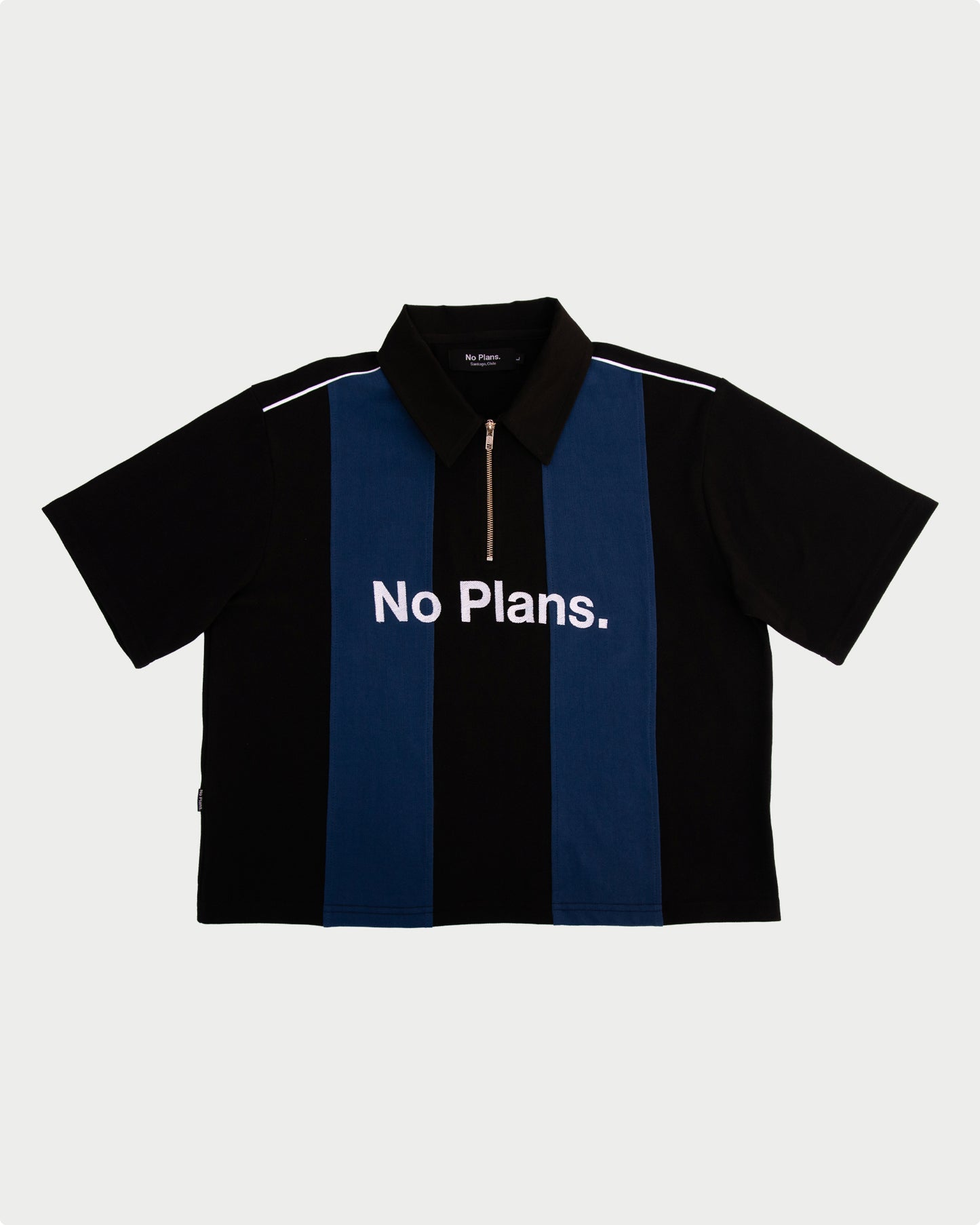 Polo Franjas - Negro