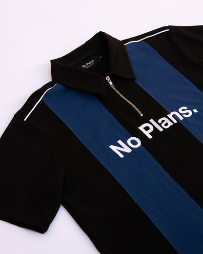 Polo Franjas - Negro