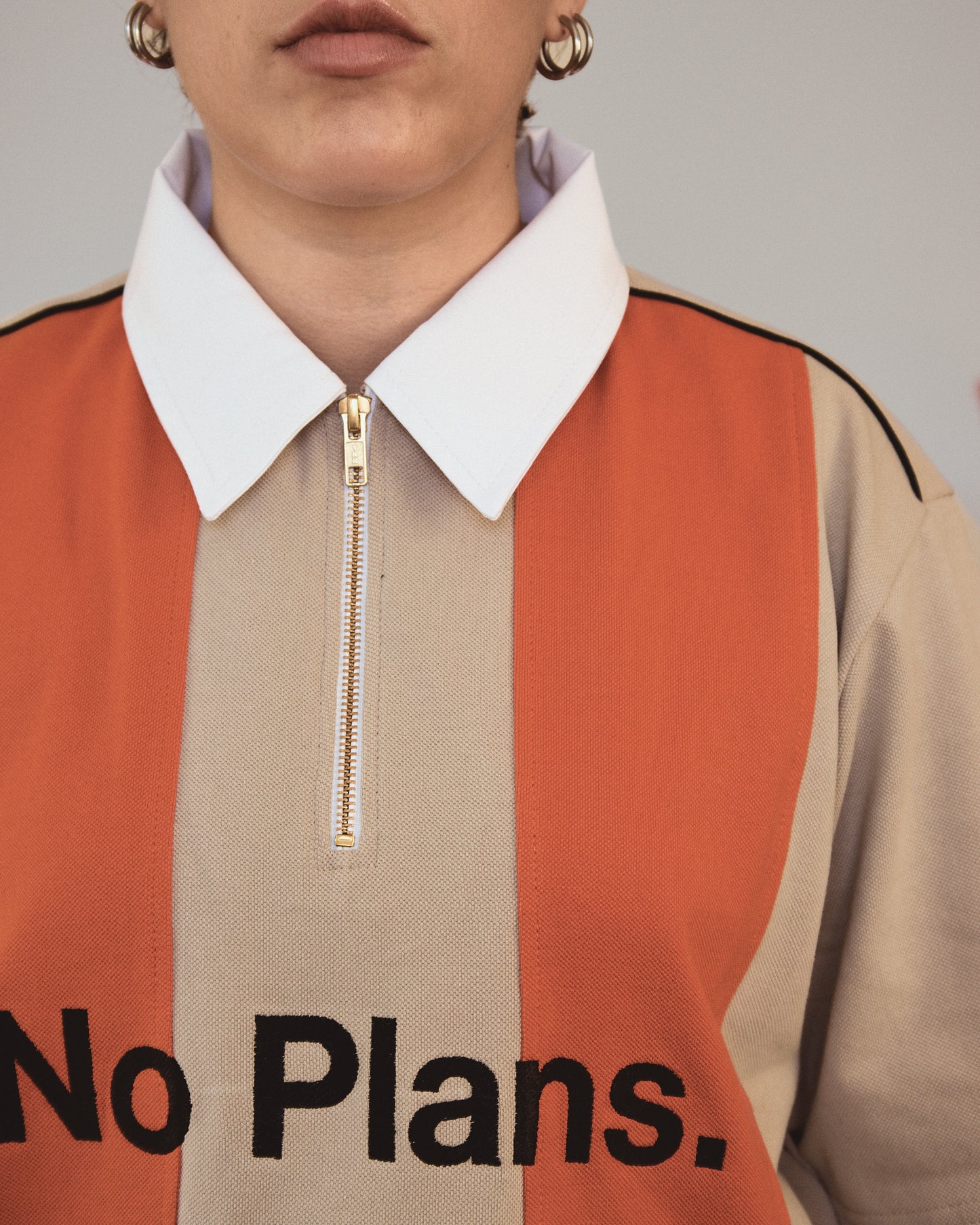 Polo Franjas - Beige