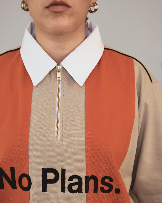 Polo Franjas - Beige