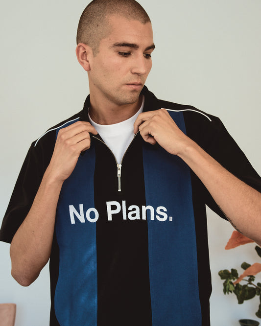 Polo Franjas - Negro